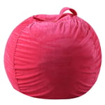 BALALALA Fauteuil Pouf Rembourré, Rangement pour Peluches, Sac de Rangement pour Jouets, Pouf Poire Rangement pour Jouets Mous et Extra Large, pour Literie, Oreillers - Tissu et Poignée Solides