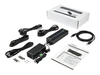 Startech.Com Usb 3.0-Hubb Med 10 Portar Och Nätadapter - Industriell Usb-A-Hubb I Metall Med Esd- Och 350 W Överspänningsskydd - Monterbar På Din-Skena/Vägg/Skrivbord - Höghastighets Usb 3.1 Gen 1 5 Gbps-Hubb - Hubb - 10 X Usb 3.2 Gen 1 - Din-Skenmo