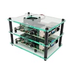 Cluster Case til Raspberry Pi - Med Blæsere