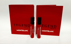 Mont Blanc Legend Red Men Eau de Parfum Spray/Vial Sample 1.2ml x 2