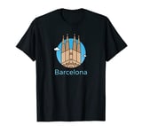 Barcelona Spain T-Shirt - Sagrada Familia Cathedral