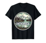 Anchorage Alaska Vacation Wildlife Bears Moose Adventure T-Shirt