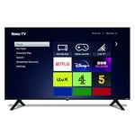 Ferguson 65″ 4K UHD Smart Roku TV with 3 Year Warranty, Includes Free Wall Bracket, Made in UK Dolby Audio, Miracast, Freeview Play, Disney+, Netflix, Prime Video, Apple TV+, BBC iPlayer