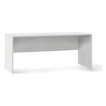 Iperbriko - Bureau moderne en bois Blanc Oxyde 180x69x h76 cm