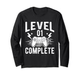 LEVEL 01 COMPLETE 1 Year Anniversary Long Sleeve T-Shirt