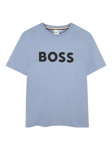 HUGO BOSS Kids' Cotton T-Shirt, Medium Grey