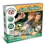 Science4you Tatouages Éphémères Jurassiques pour Enfants - Tatouage avec les Dinosaures de Jurassic World, Créez le vôtre Tattoo Temporaire, Joeut, Jeu de dinosaure, Cadeau pour Garçon et Fille 6+ ans