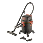 BLACK & DECKER Aspirateur eau et poussiere 1200 W cuve 20 L en plastique