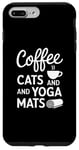 iPhone 7 Plus/8 Plus Funny Coffee Cats & Yoga Mats Mindful Workout Case