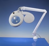 LightCraft LED Lampe med Forstørrelsesglass