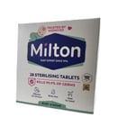 Milton Sterilising x28 Tablets Sterilise All Baby Items Using Cold Water