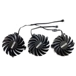 pour INNO3D GeForce RTX3080 3080ti 12GB bery OC Black Gold Extreme Edition foucorporelle carte remplacement ventilateur CF-12910S - Type set of three fans