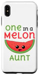 Coque pour iPhone XS Max One in a Melon Party Aunt Group assorti pour premier anniversaire