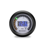 (Boost Gauge PSI) Uusi 52 mm:n auton digitaalinen tehomittari / veden lämpötila / tyhjiö / öljyn lämpötila / öljynpaine kierroslukumittari / voltti / EGT lämpötilamittari LED-näytön mittarilla