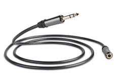 QED Performance 6.35mm Headphone Extension - 1.5 Metre