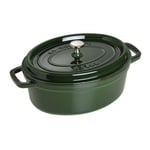 Staub La Cocotte Pata Ovaali 29 cm, Valurauta Basilika 40509-363-0