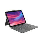 Logitech Combo Touch Keyboard Case for iPad 10th Gen Smart Connector QWERTY UK E