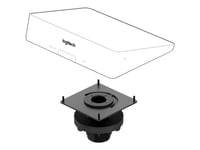 Logitech Tap Table Mount - Monteringssats För Styrenhet Till Videokonferens - För Room Solution Base Bundle, Huddle, Large  Tap