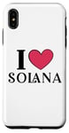 Coque pour iPhone XS Max J'aime Solana