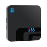 Version internationale H6 TV Box 6K HD Décodeur intelligent TV Box Android 8.1 2.4GHz 4G Smart Media Player