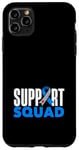 Coque pour iPhone 11 Pro Max Sensibilisation au diabète de type 1 de l'équipe de soutien