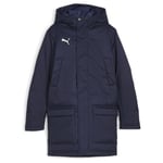 PUMA Vinterjacka Teamfinal - Navy/silver Barn, storlek 116 cm