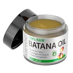 Raw Batana Oil for Hair Growth, Natural Batana Oil Organic Cold Press, Hair Oil for Men & Women 120G