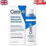 New CeraVe Hydrating Hyaluronic Acid Serum Ceramides For All Skin Types 30ml UK