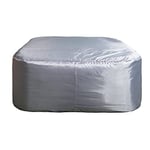 CleverSpa Small Square Award Winning Universal Thermal Hot Tub Cover, Outdoor Spa Cover, Waterproof, UV Resistant- Fits all Hot Tubs up to 150cm