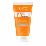 Solcreme til ansigtet Avene Hvid Spf 50 (4 enheder)