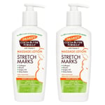 2 X Palmers Cocoa Butter Vitamin E Massage Lotion Stretch Marks 250ml FREEPOST!