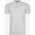 T-shirt Hackett  Polo à logo Heritage - gris chiné