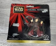 Star Wars Episode 1 The Phantom Menace Queen Amidala Figural Keychain -Brand New