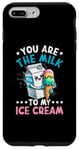 iPhone 7 Plus/8 Plus Funny Italian Food Milk Gelato Ice Cream Case