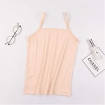 MAZS Summer Camisoles Women Crop Top Sleeveless Shirt Slim Lady Padded Tops Strap Skinny Vest Camisole