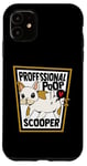 Coque pour iPhone 11 Professional Poop Scooper Chien Wauwau Bouledogue français