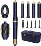 Airstyler, Air Wrap Hair Styler,1300W Hot Air Brush Hair Dryer Kit 6-in-1, with