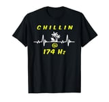 Chillin At 174Hz Funny New Age Spiritual T-Shirt