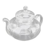 JY 680ml Glass Teapot With Filter Heat Resistance Transparent Tea Kettle For Lea