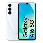 Samsung Galaxy A16 5G 128 Go, Smartphone Android déverrouillé, écran 6,7", batterie 5000 mAh, Gris, Version FR