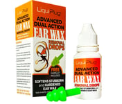 Ear Wax Removal Drops 12ml + Free Earplug - LugGuards Liquiplug