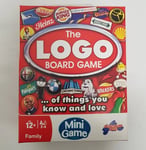 Drumond Park The LOGO Mini Board Game, The Family Travel Board Game of Brands