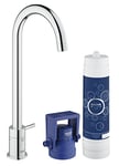 GROHE 31301001 | Blue Pure Starter Kit | C-Spout Mono