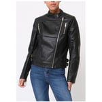 Manteau Kebello  Blouson Perfecto Noir F