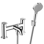 Hansgrohe Vernis Blend Bathroom Bath Shower Mixer Tap Handset Twin Lever Chrome