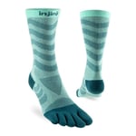 Injinji Womens Ultra Run Crew Glacier - Tåstrumpa Dam - XS/S (35-40 EU)