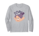 Disney Snow White & The Seven Dwarfs Dopey Face Long Sleeve T-Shirt