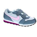 Nike Garçon Fille MD Runner 2 (PSV) Chaussures d'Athlétisme, Multicolore (Pure Platinum/Pink Foam/Cool Grey 017), 30 EU