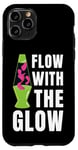 Coque pour iPhone 11 Pro Flow With The Glow Lampe à lave collector années 70 hippie vintage