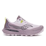 Saucony Peregrine 15 - Str. 38½ Dame, Lilla Off-Road Trailsko til Løping